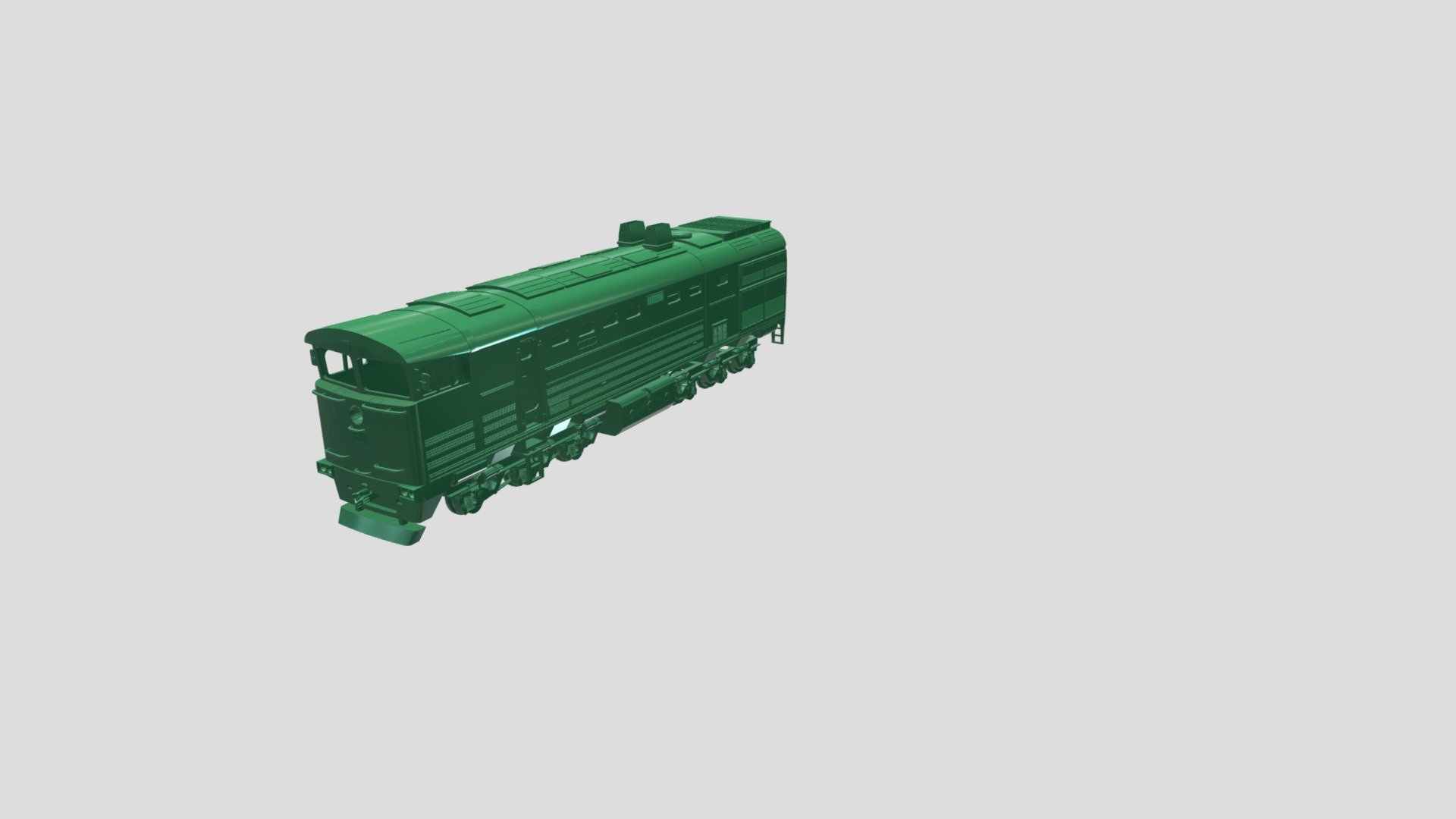 Locomotive 3d model