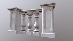 Fencing, baluster railing