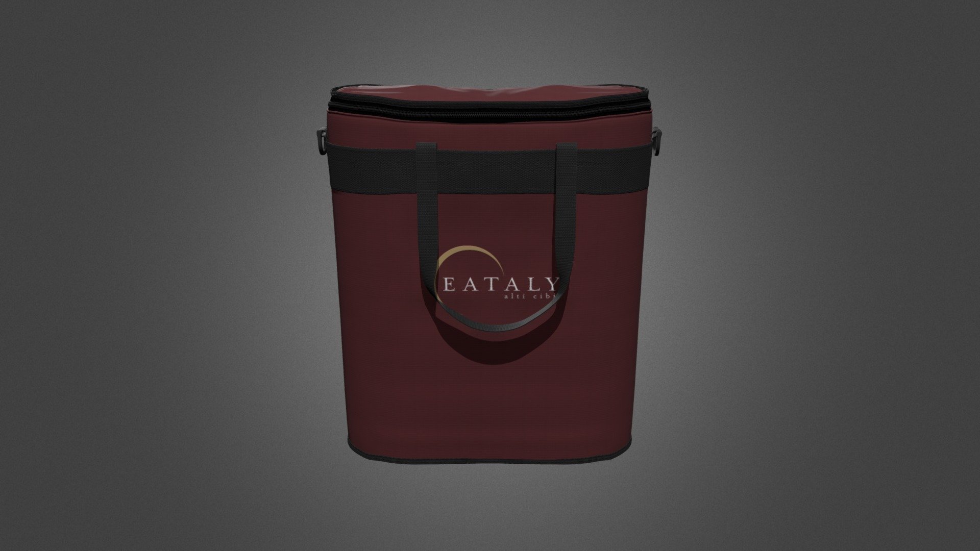 Wine Bag Triple Eataly 3d model