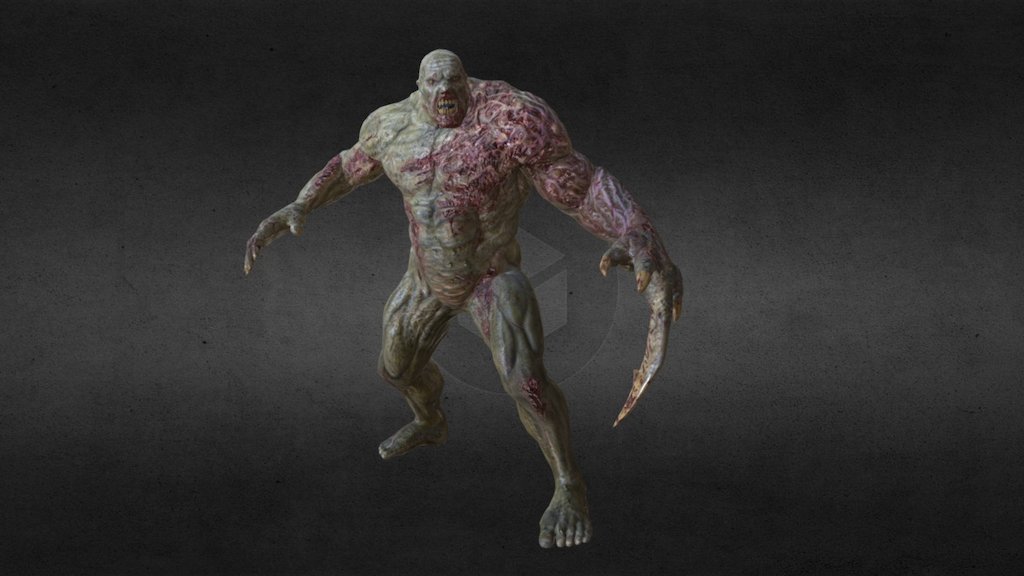 Monster Enforcer 3d model