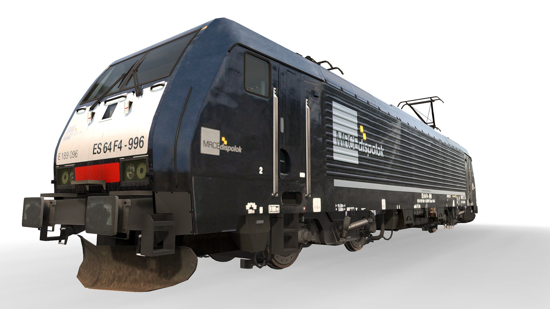 Locomotive Class ES64F4 3d model