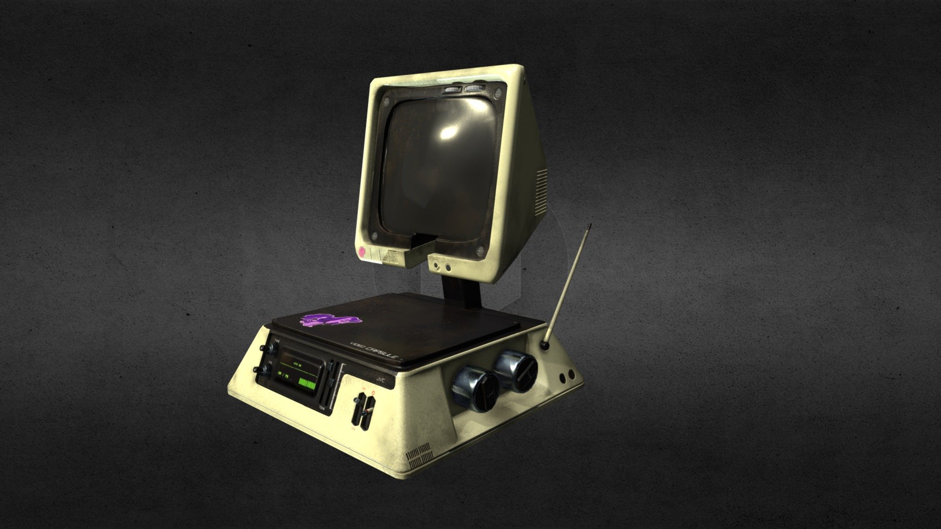 JVC Video Capsule 3d model