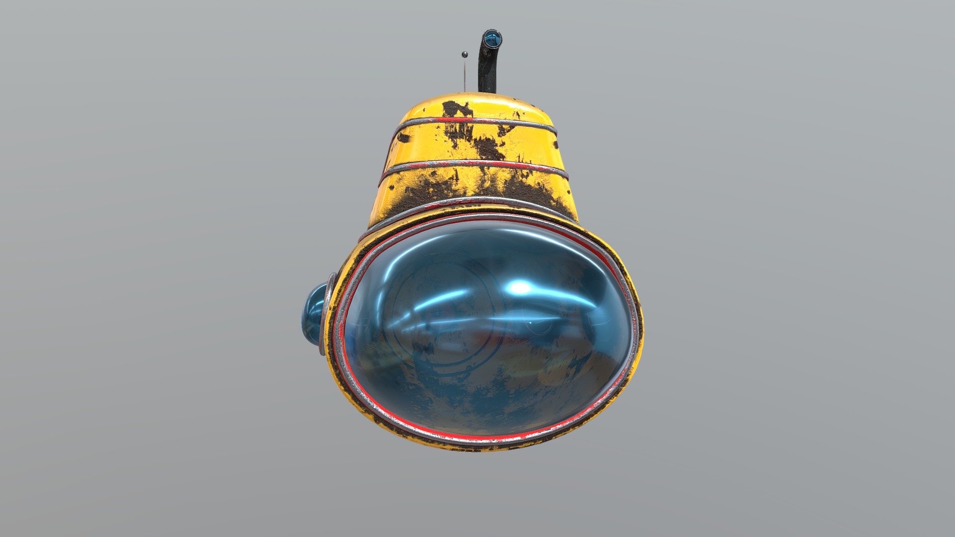 Gelbes U-Boot – Yellow Submarine 3d model