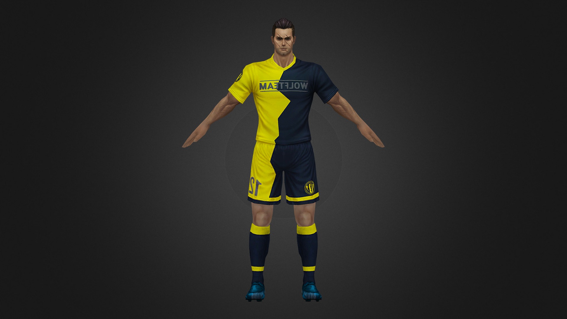 Yigit Soccer T 3d model