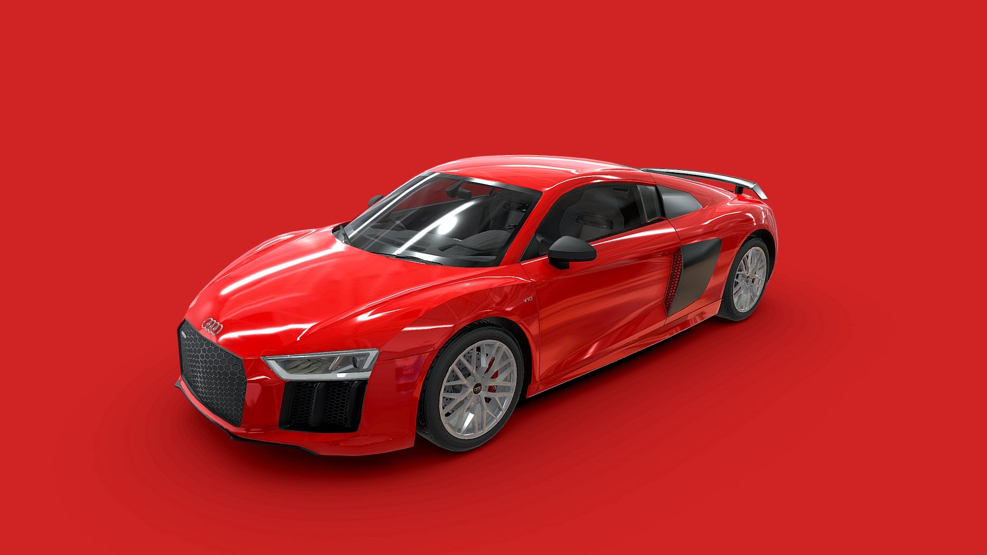 Audi R8 3d model