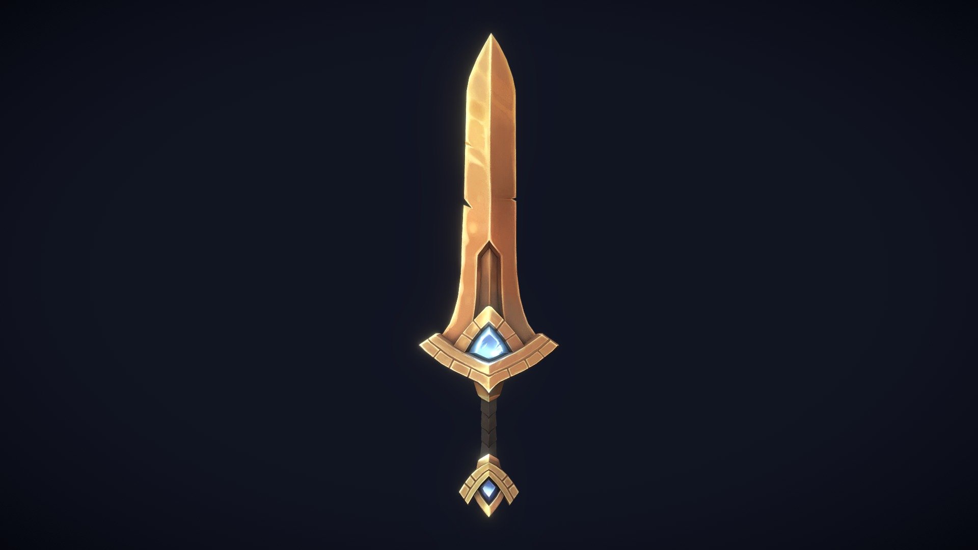 Oribos sword 3d model