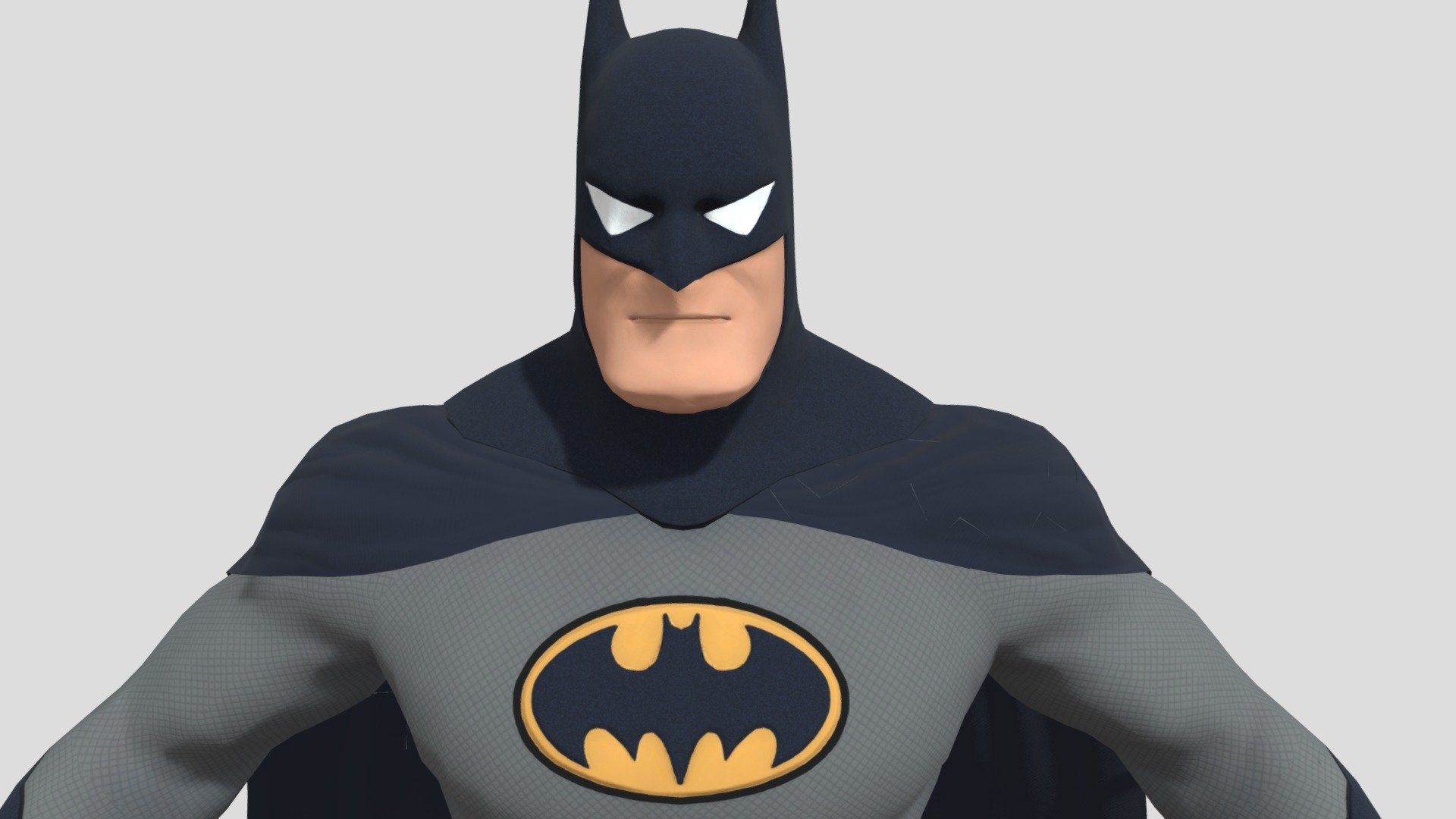 Batman Arkham City: Batman Animated 3d model