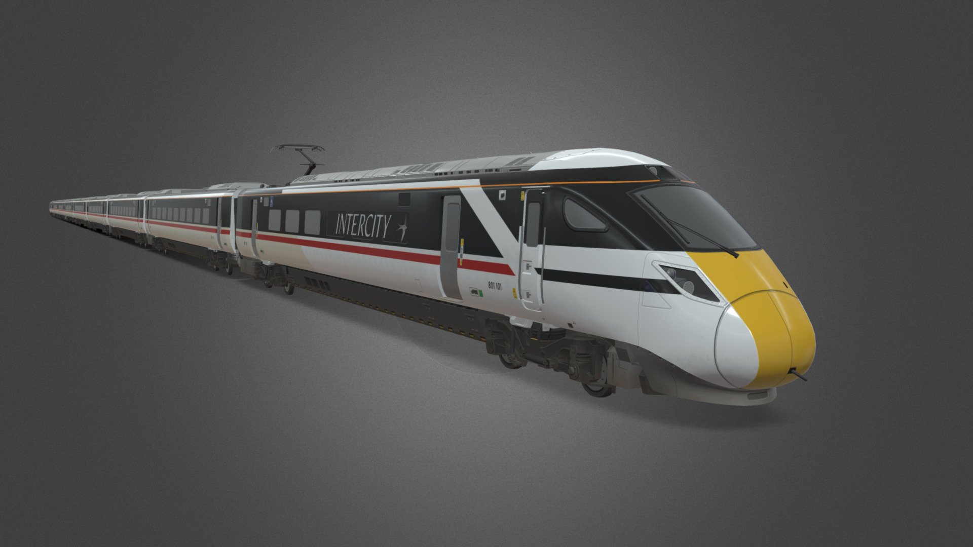 British Rail Class 800 3d model