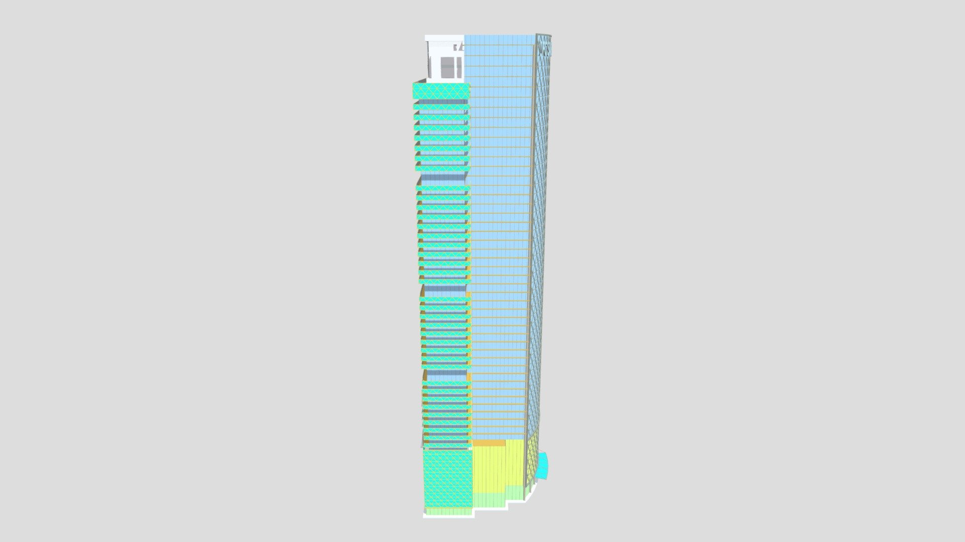 IFC Saigon One 3d model