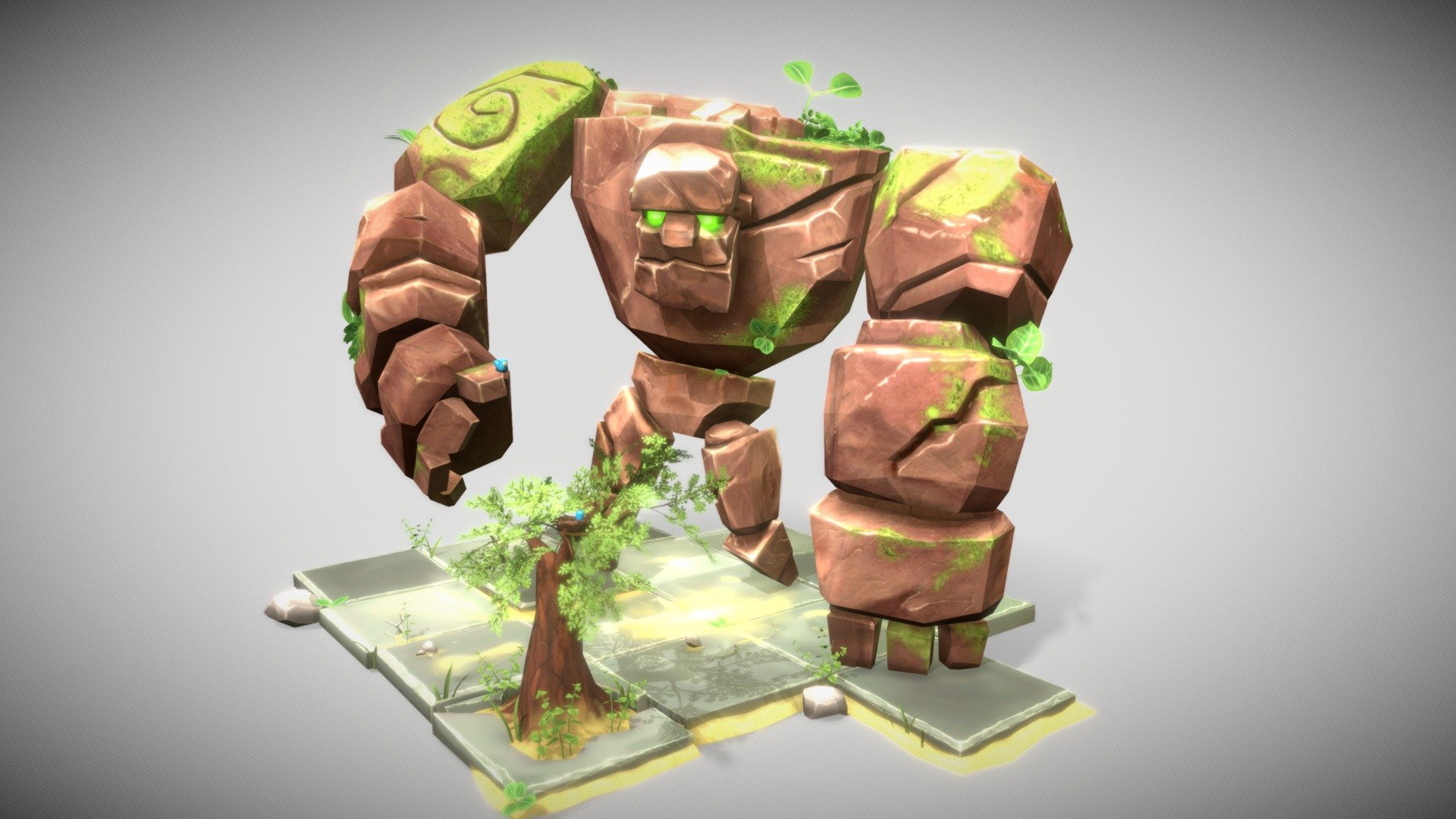 Golem 3d model