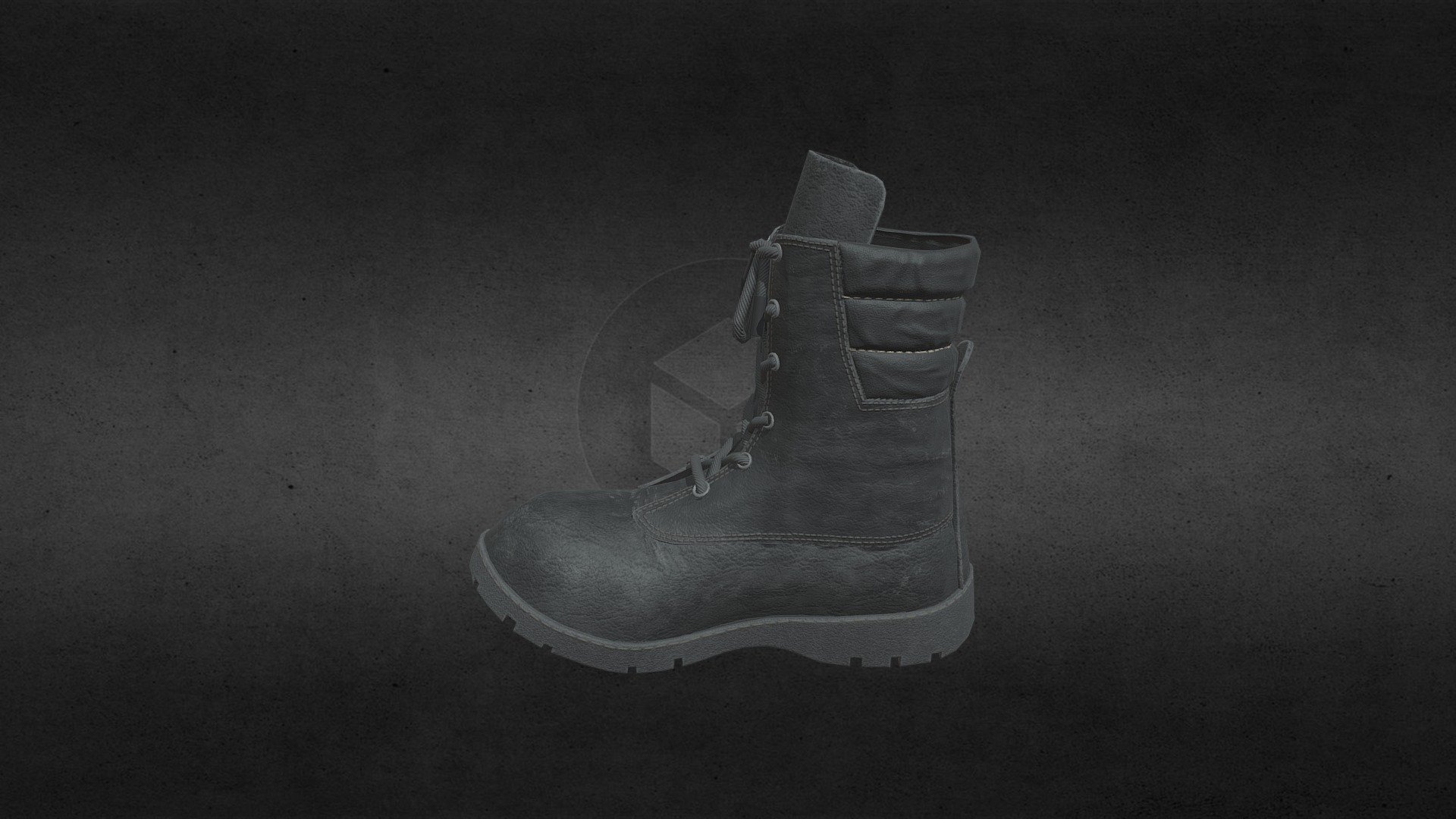 Base boots mesh Free 3d model