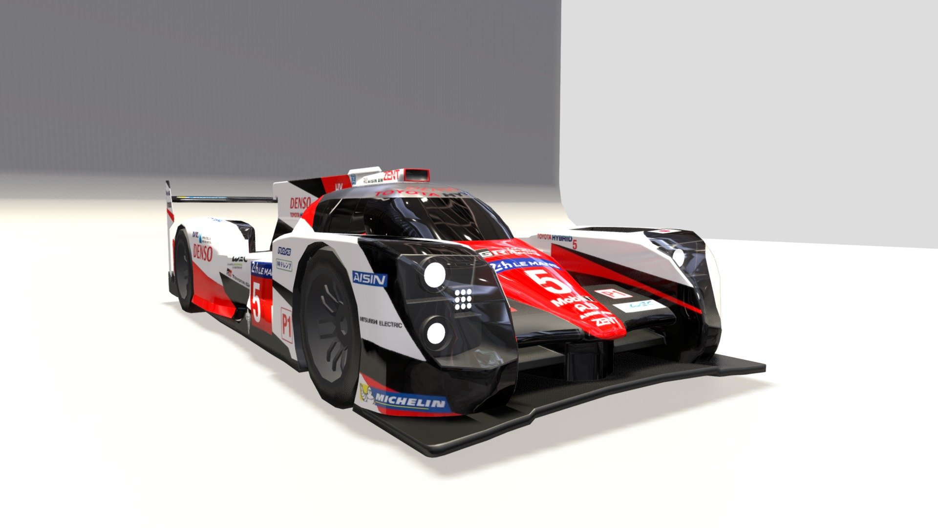 LMP1 Toyota gazzo racing 2016 3d model