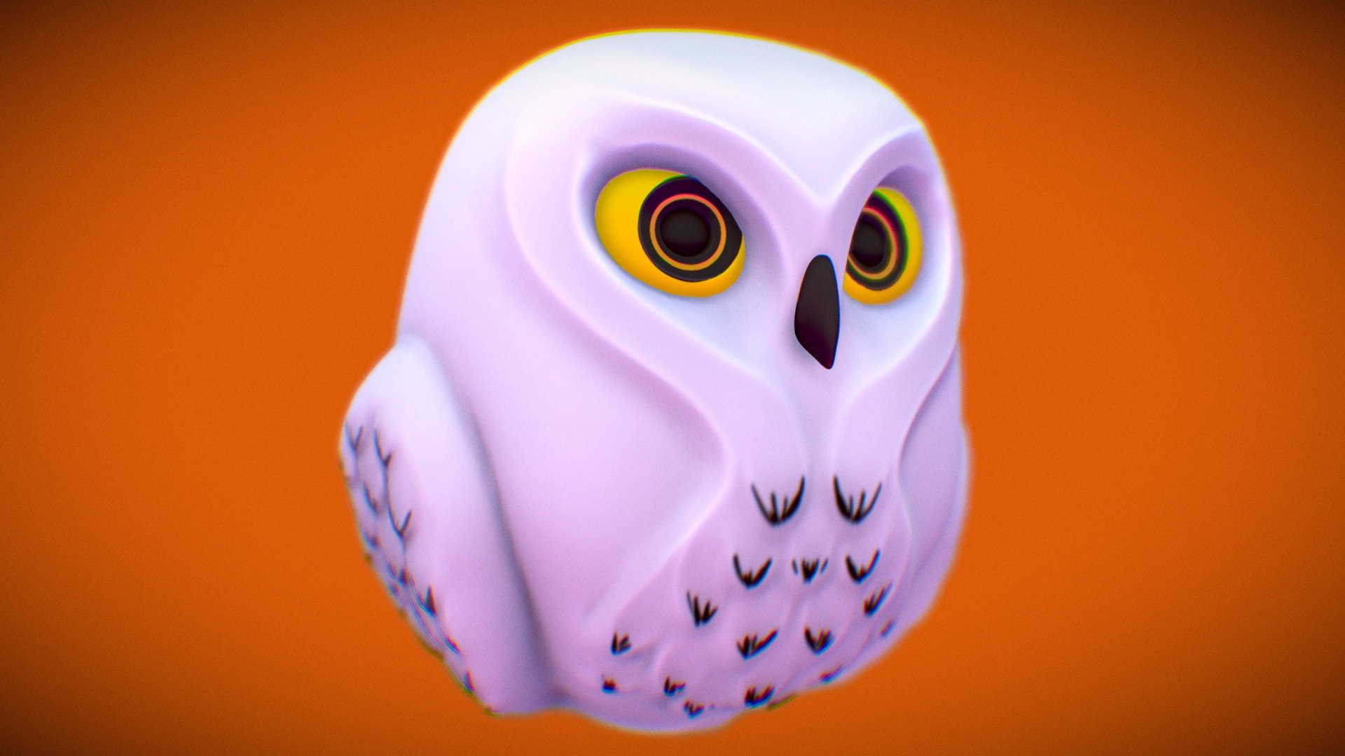 #3December #Day20 The Observing Owl 3d model