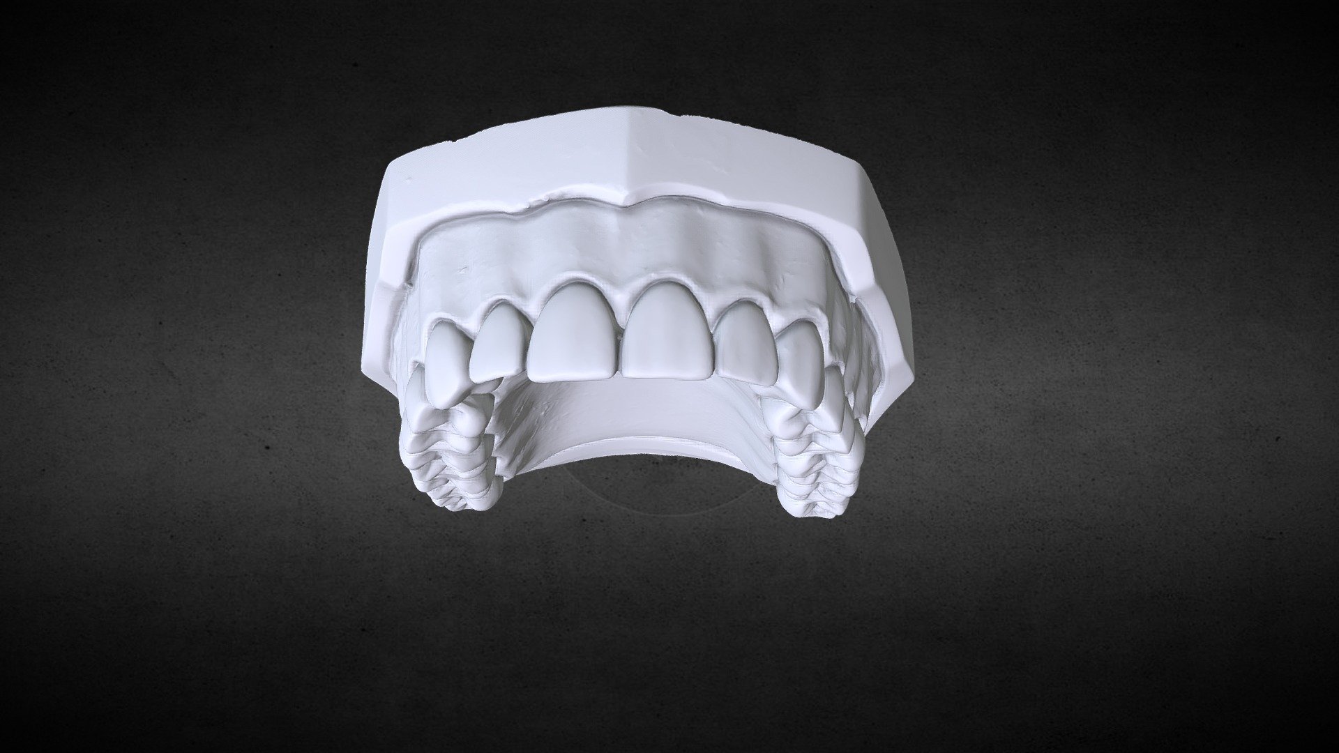 Upper dental arcade for print 3d model