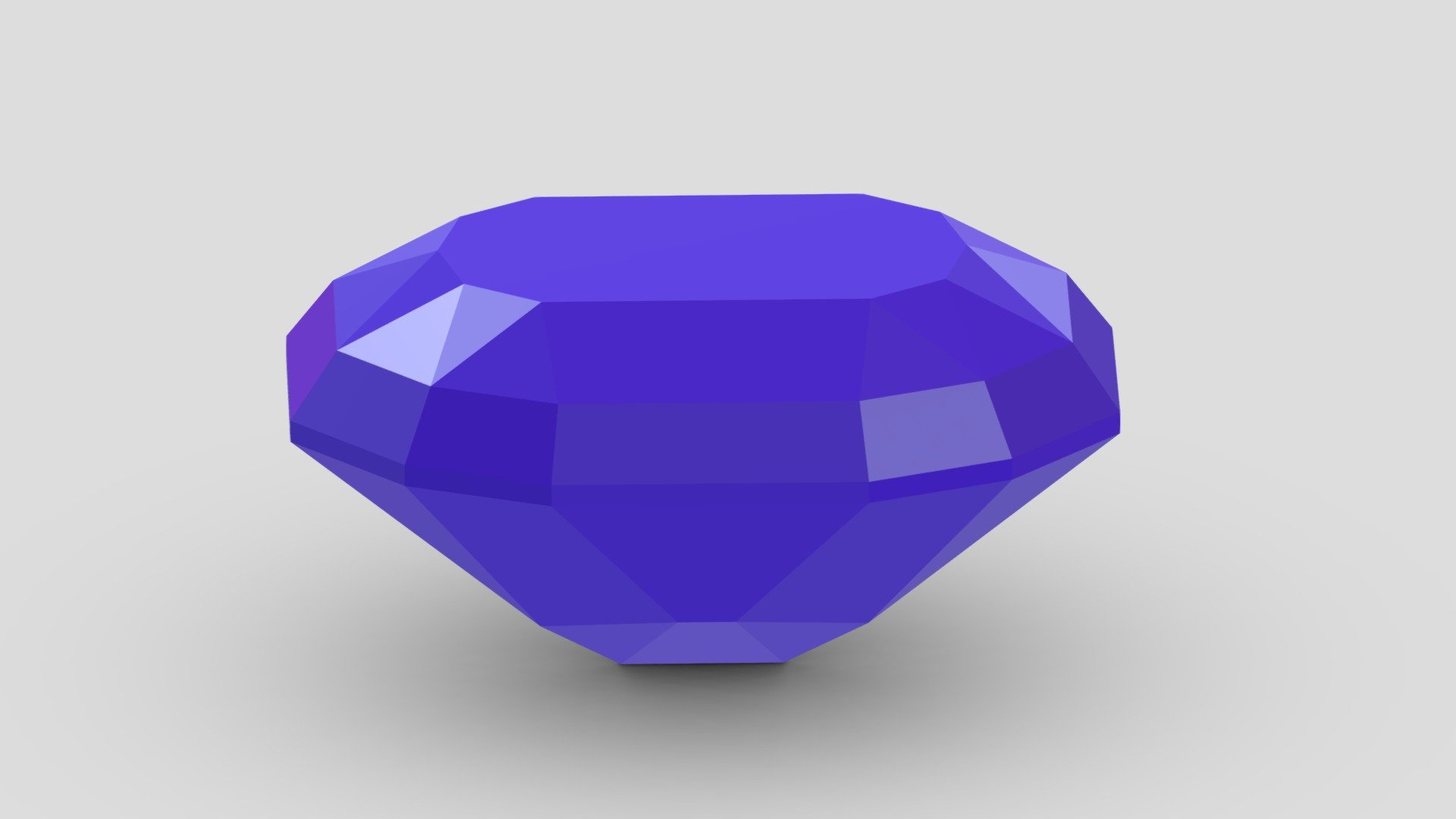 Dahlia Gemstone 3d model