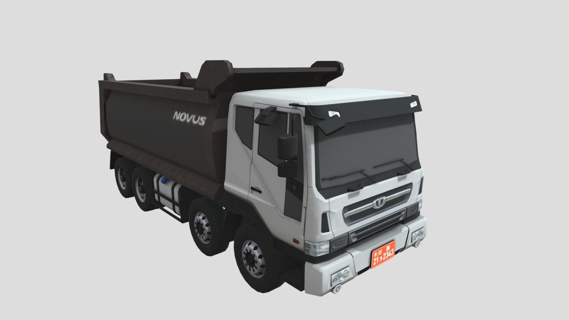 TATA DAEWOO NOVUS Se Dump Truck 3d model