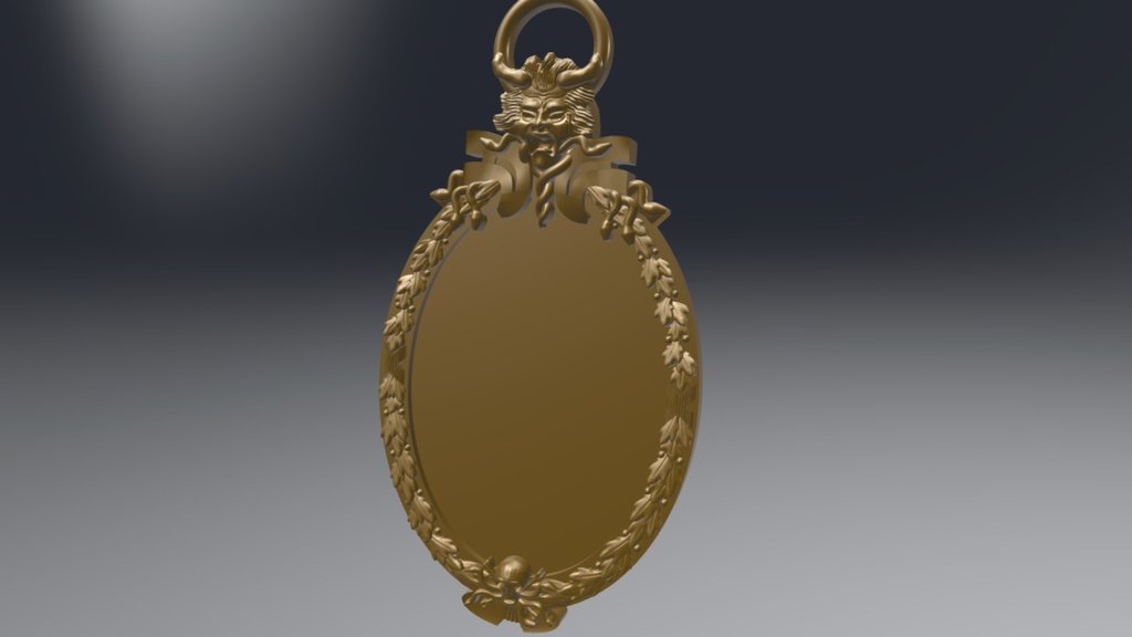 Scary Manor Cameo 3d model