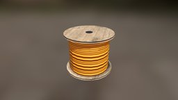 Orange Cable Reel