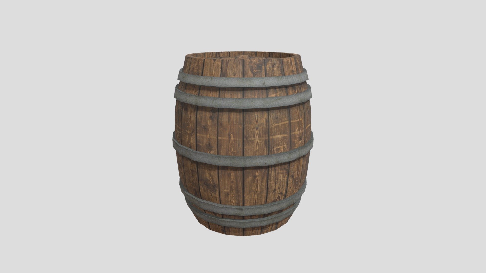 Wooden Crate 3d model