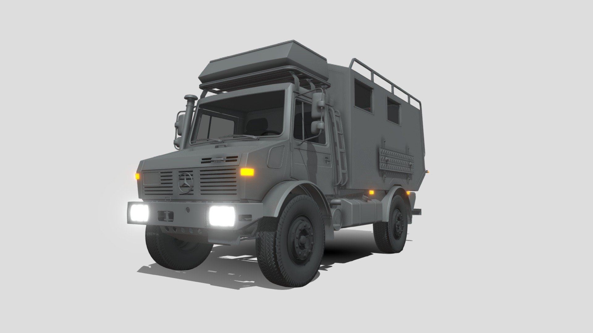 Unimog – Atlas 4×4 3d model