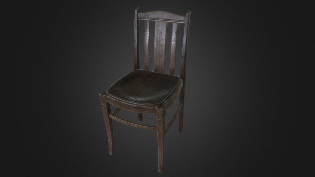 Old chair 3d model