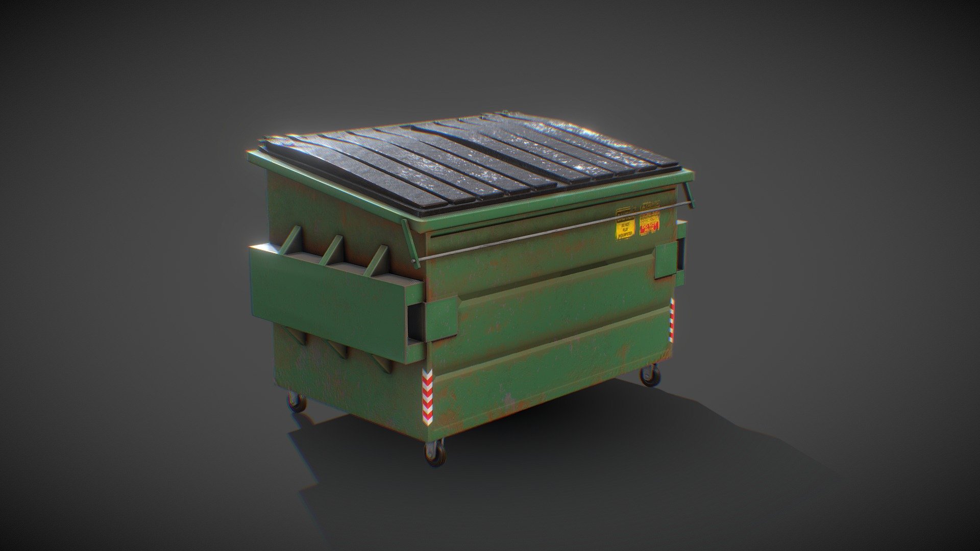 Dumpster 3d model