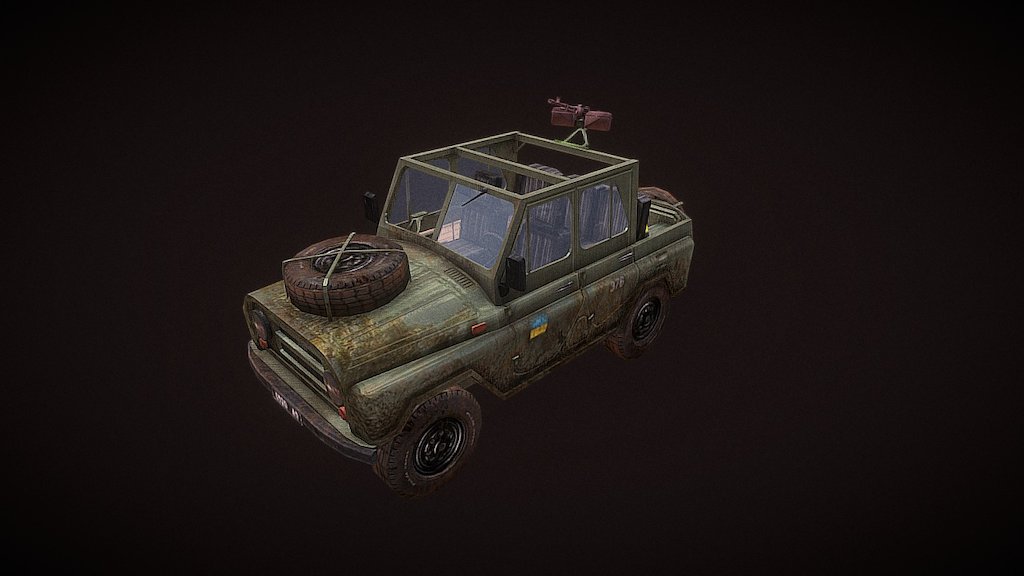 UAZ 3d model