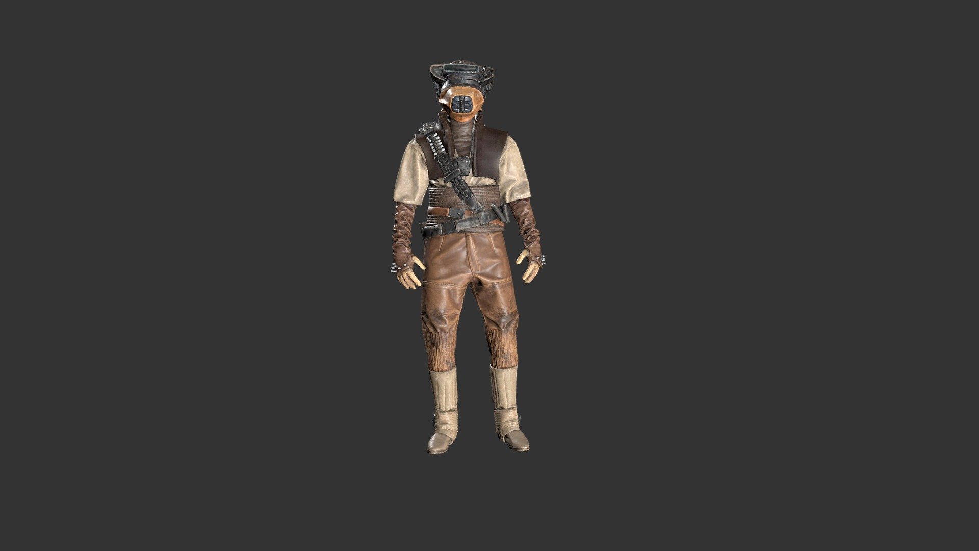 Boushh 3d model