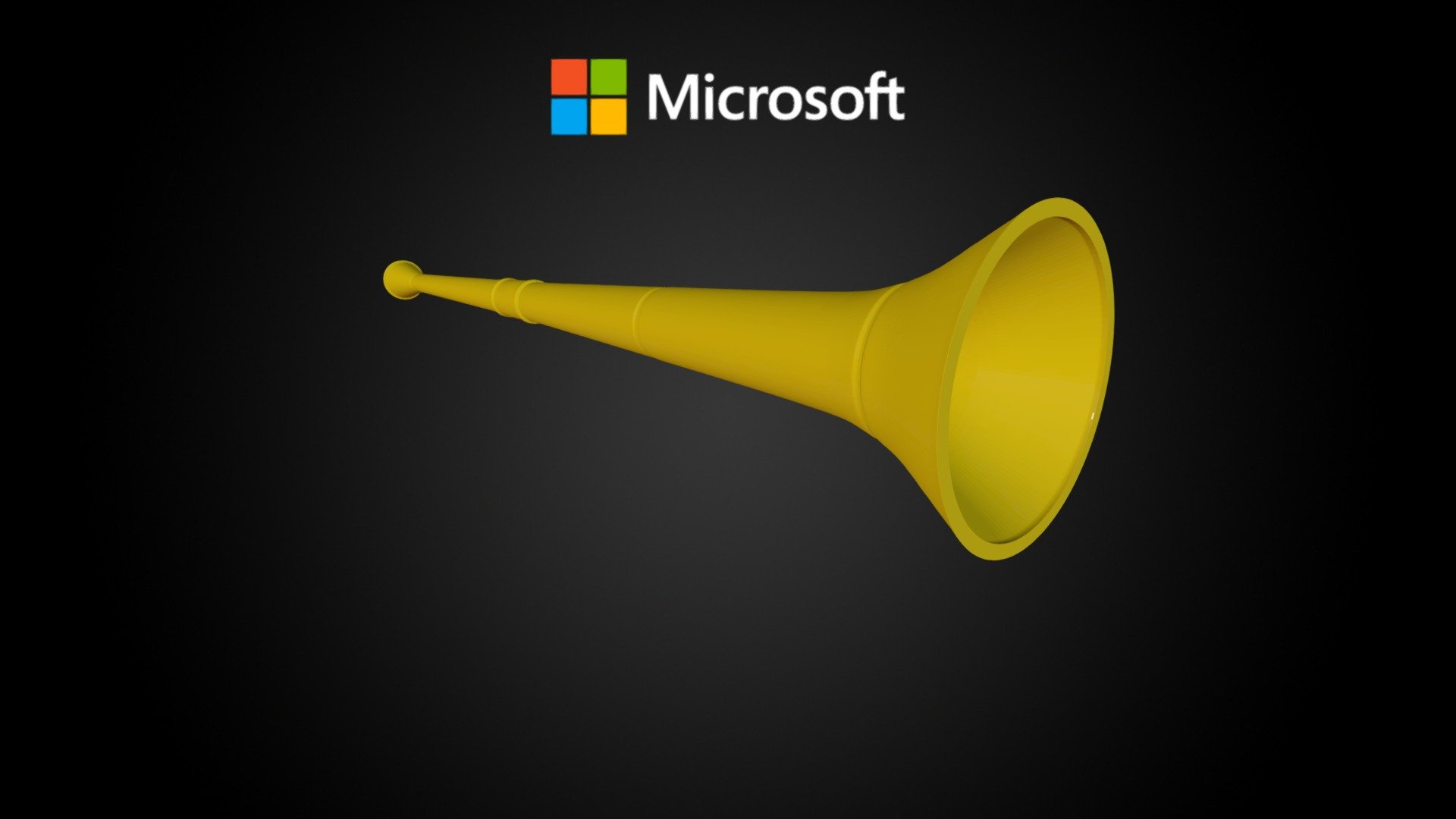 Vuvuzela 3d model