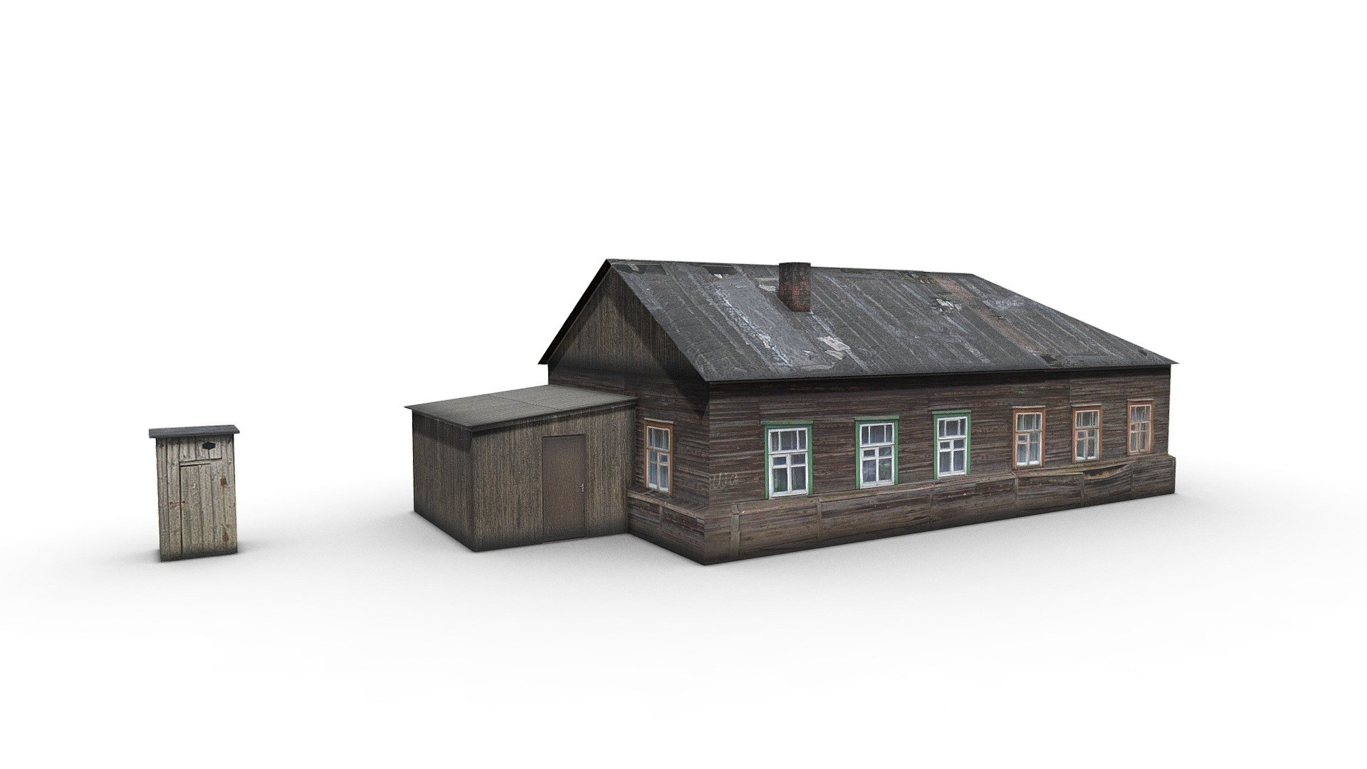 Village House 3d model