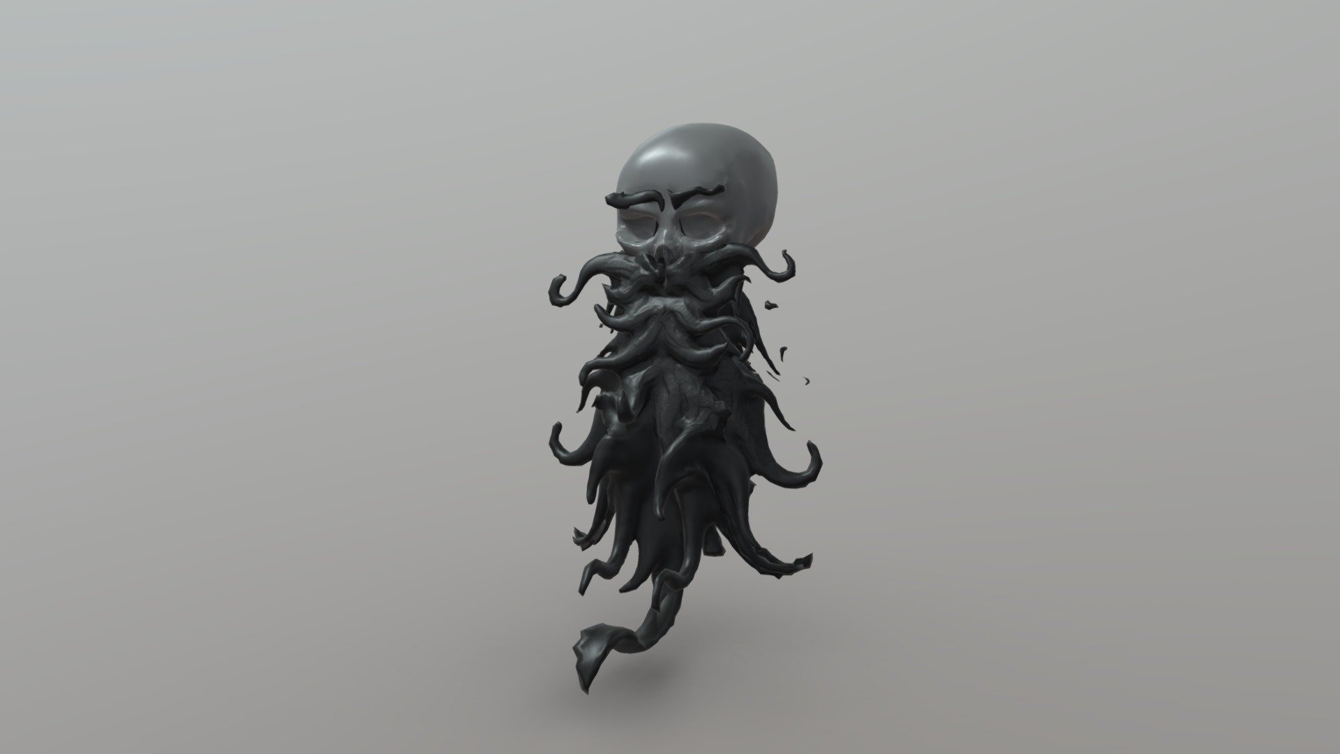 SculptJanuary 2022 008 Beard 3d model