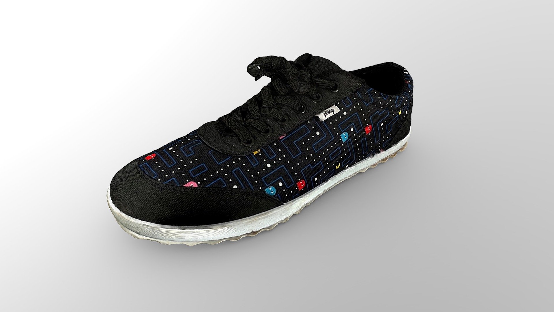 Pac-man shoes 3d model