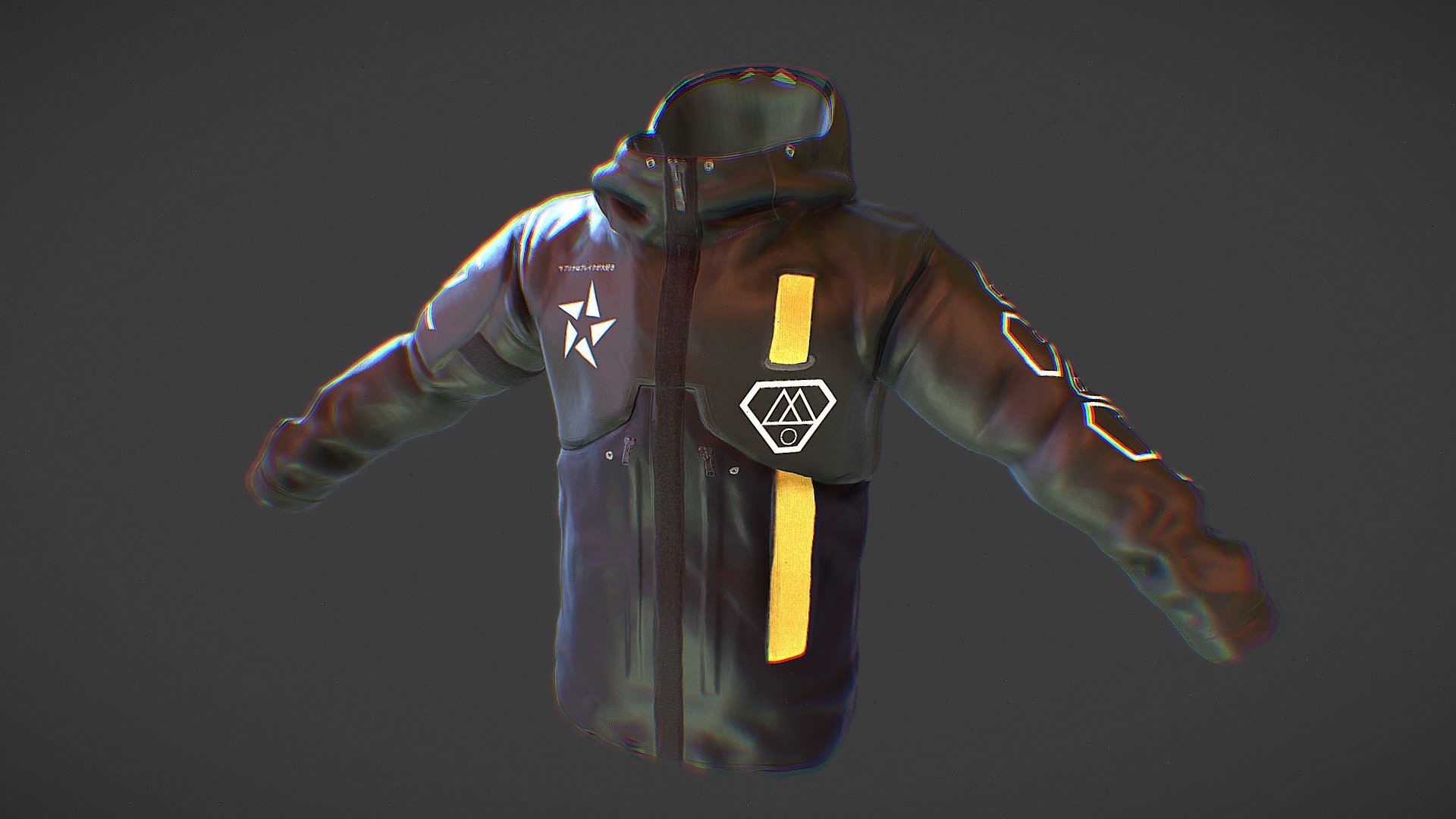 Cyberpunk Jacket 3d model