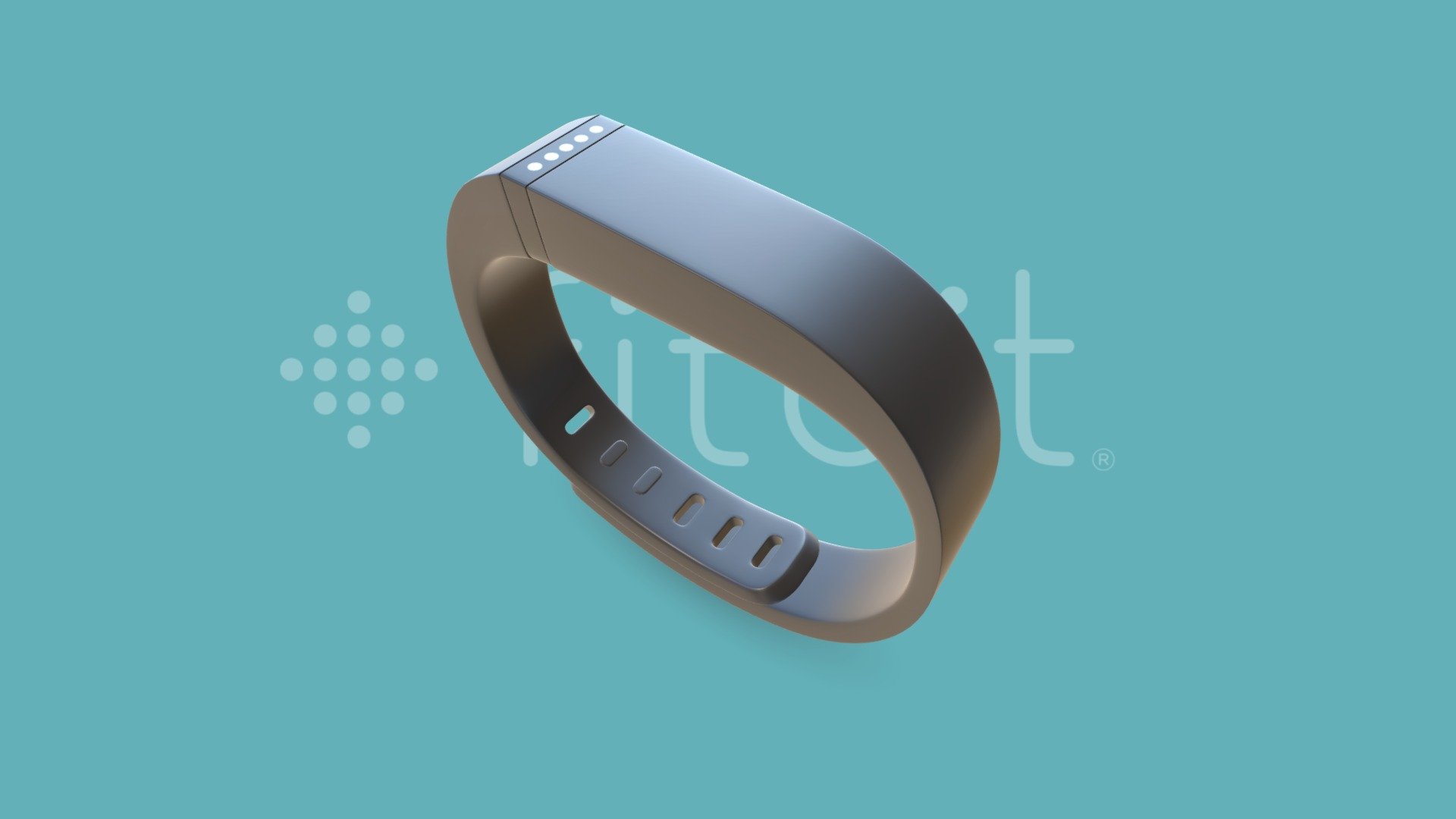 Fitbit Flex 3d model