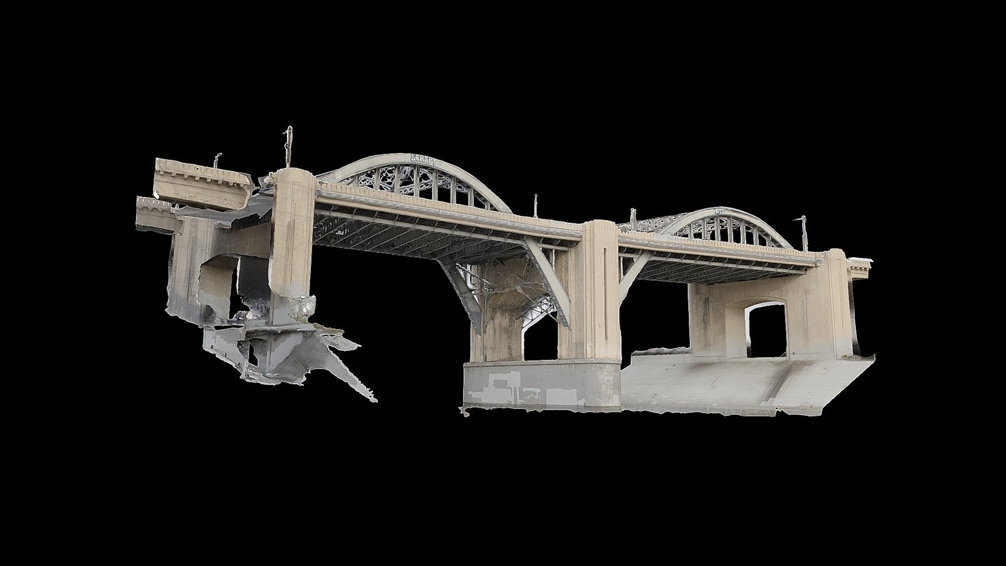 Sixth Street Bridge (Los Angeles) (Version 1) 3d model