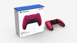 Sony Playstation 5 DualSense cosmic red with box