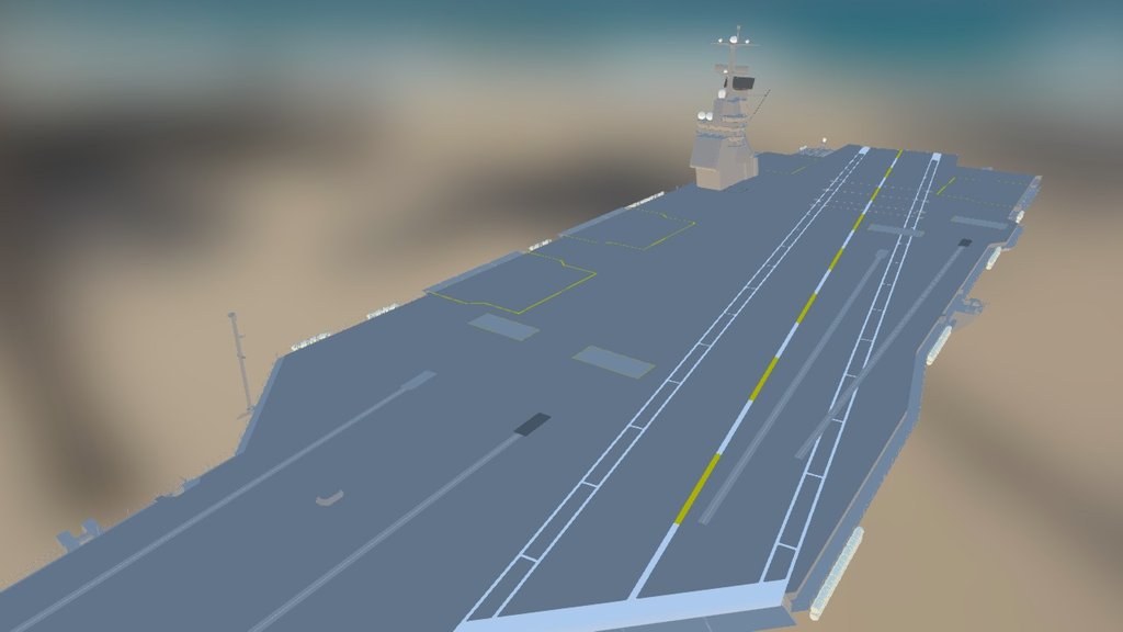 aircraft carrier 3d model