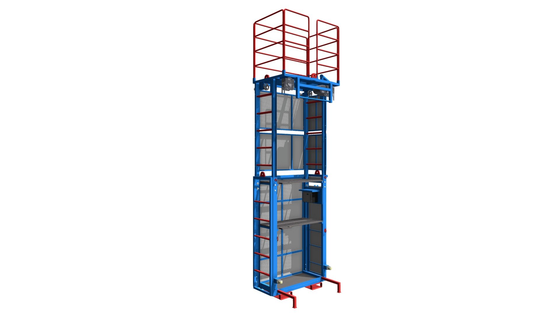 Motorize Basket: Traditional Method 3d model