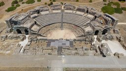 Baelo Claudia Roman amphitheatre, Cadiz, Spain