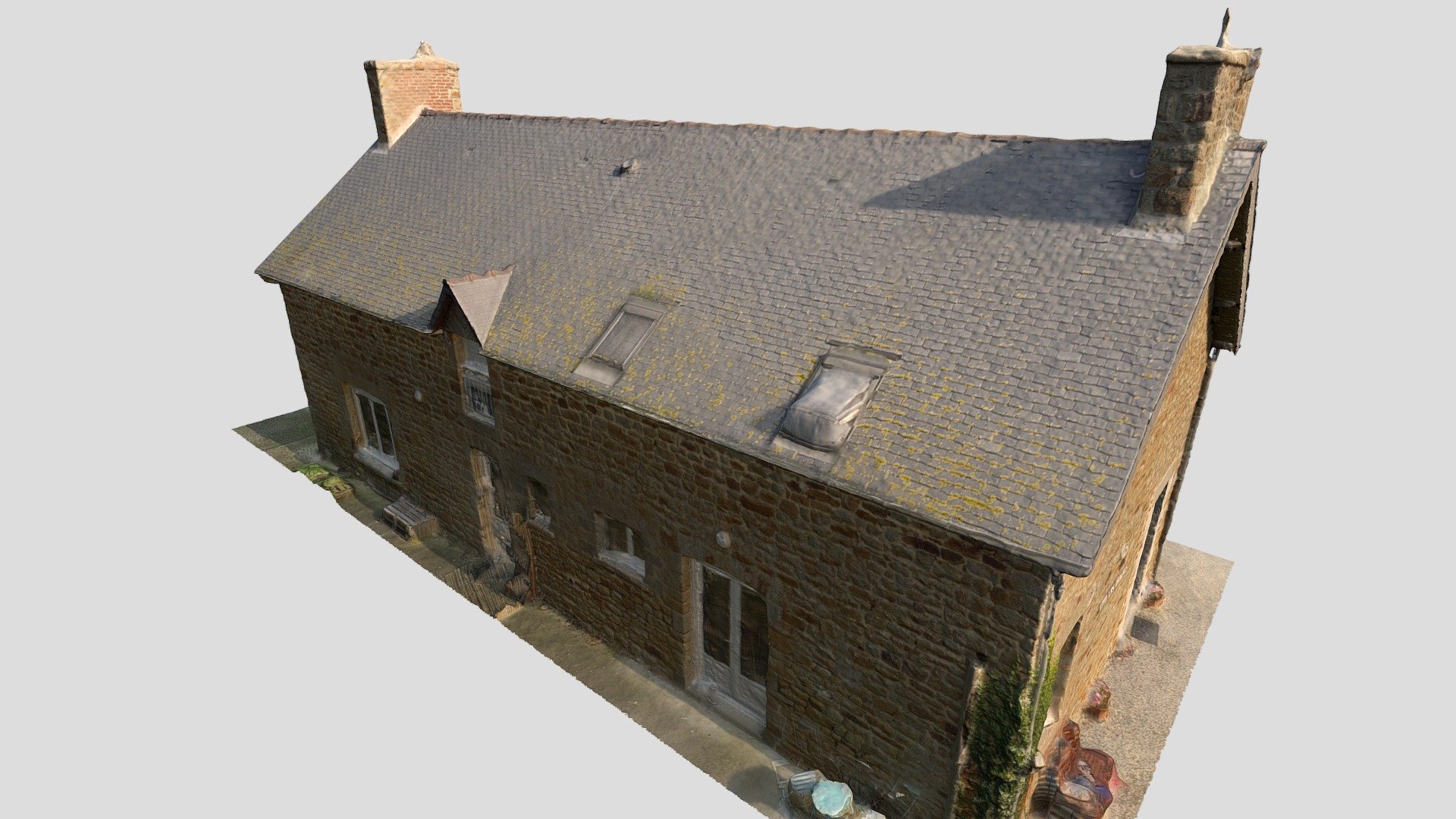 Ferme des Obiones 3d model