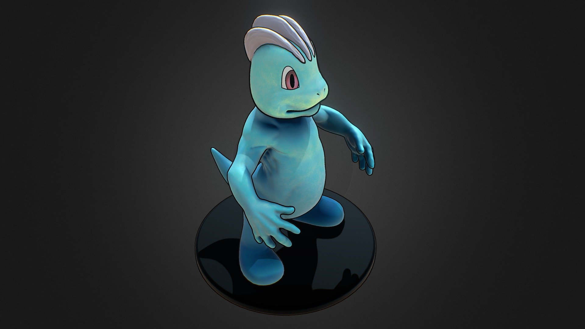 Machop Pokemon 3d model