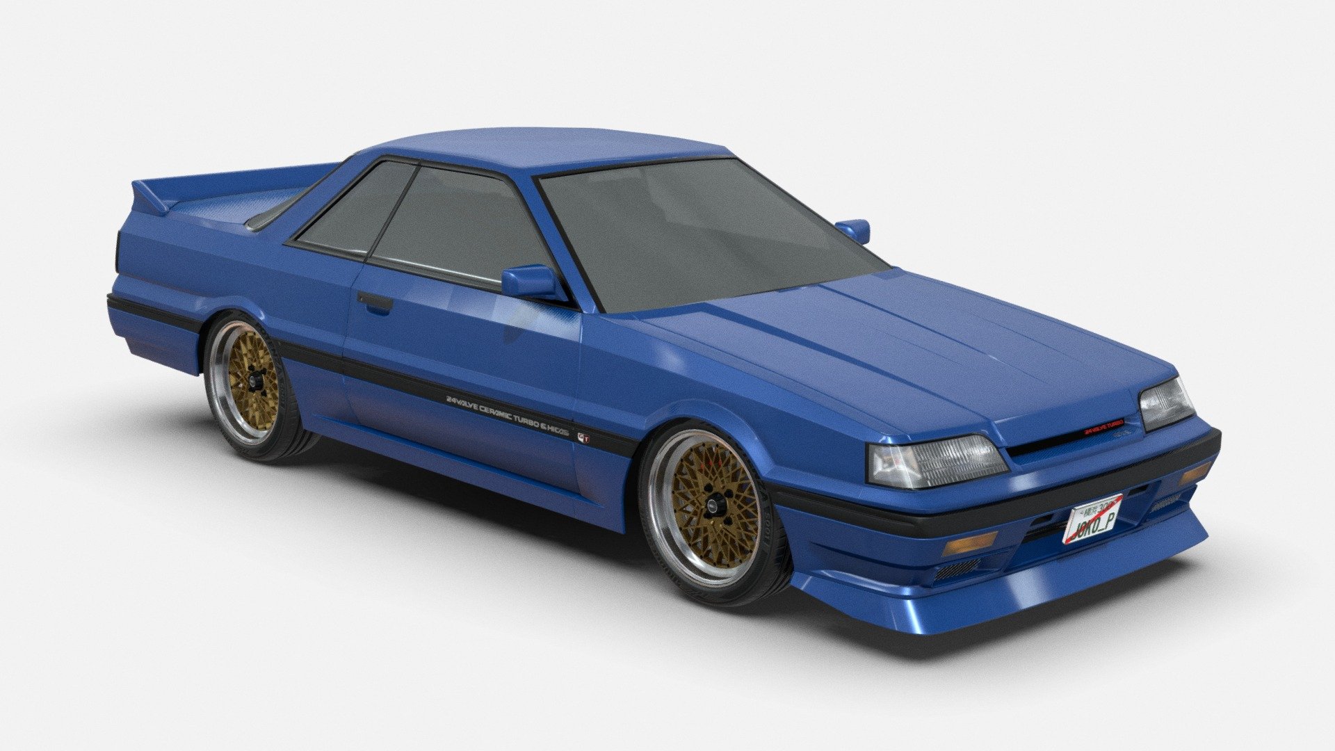 Nissan Skyline R31 GTS-R 3d model