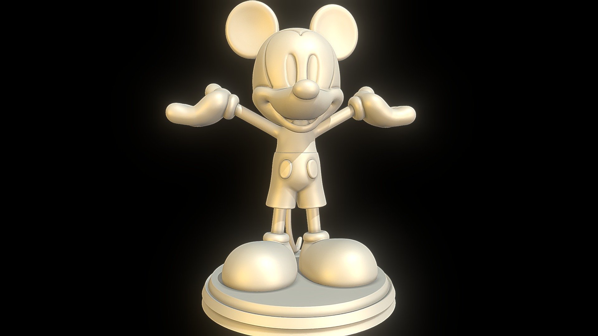 Mickey Mouse 3d model