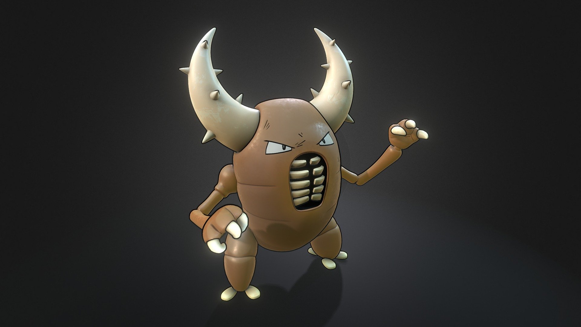 Pinsir Pokemon 3d model