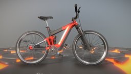 E-Bike Red