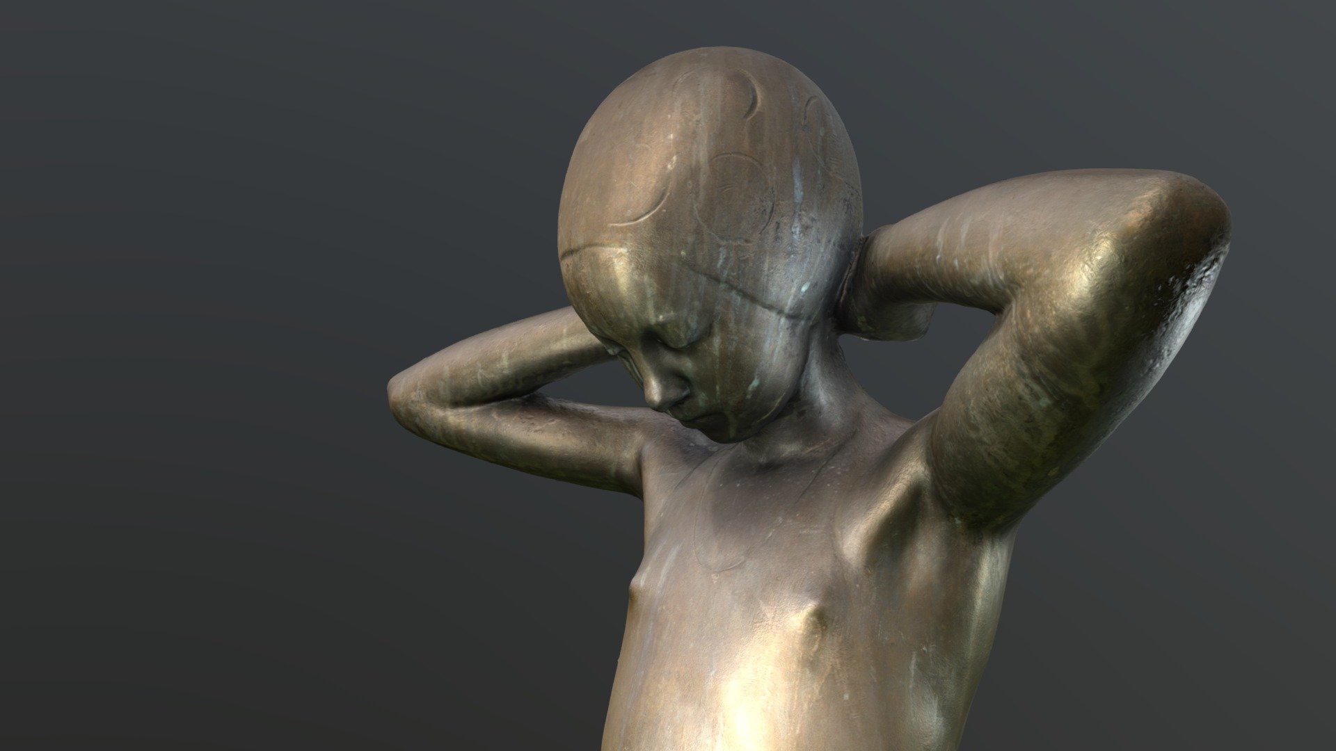 Bathing – Jaroslav Hladký, Prague 3d model