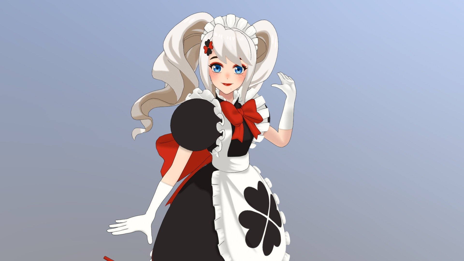 Clover Maid (Commission 3d model