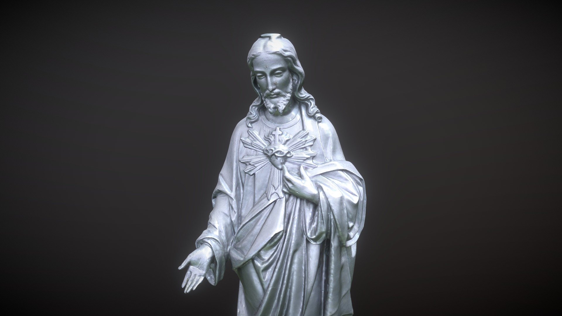 Jesus Christ Statue 3d model