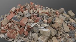 Big rubble pile