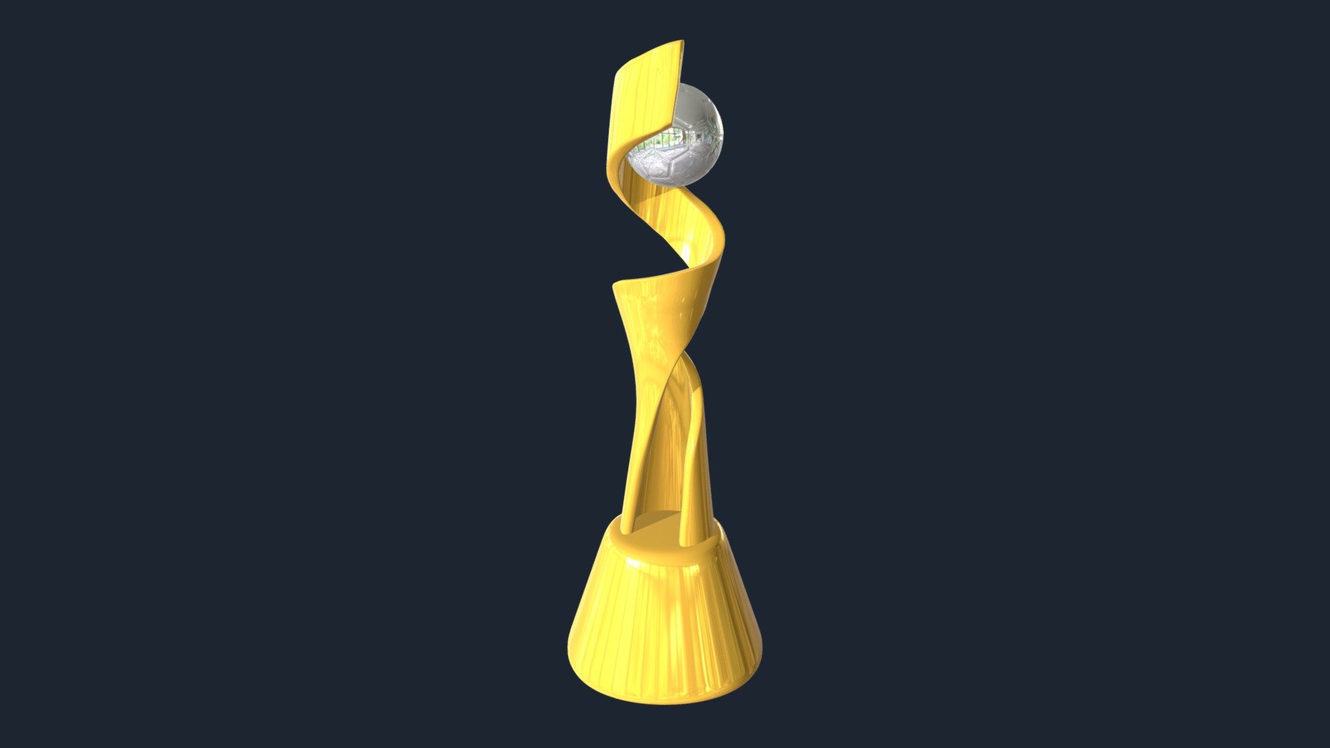 Fifa Womens World Cup Trophy 3d model